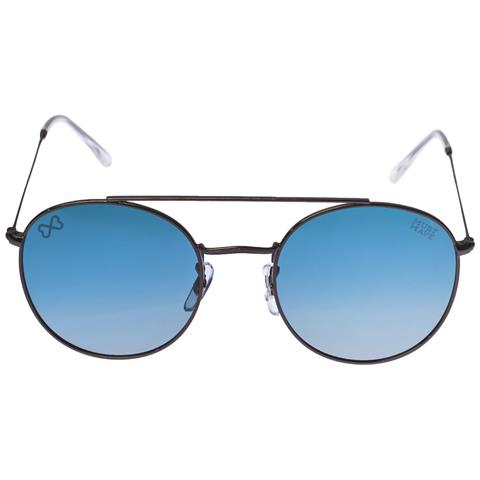 Occhiali Da Sole Rotondi Polarizzati Protezione Uv 400 Green-army Uomo-donna - Foto 1