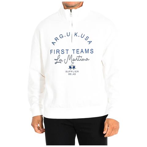 Felpa Con Zip Da Uomo Tmf600-fp220 - Foto 1