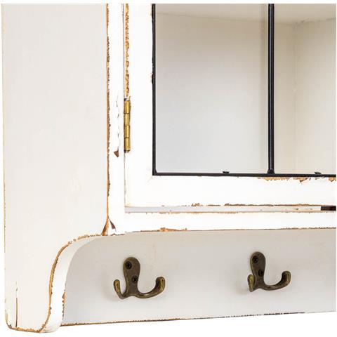 Scaffale In Legno Beige 69x18x50,5h Cm - Foto 8