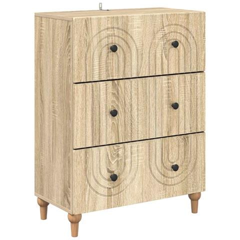 Mobile con Cassetti Rovere Sonoma 66 x 34,5 x 90 cm - Foto 1