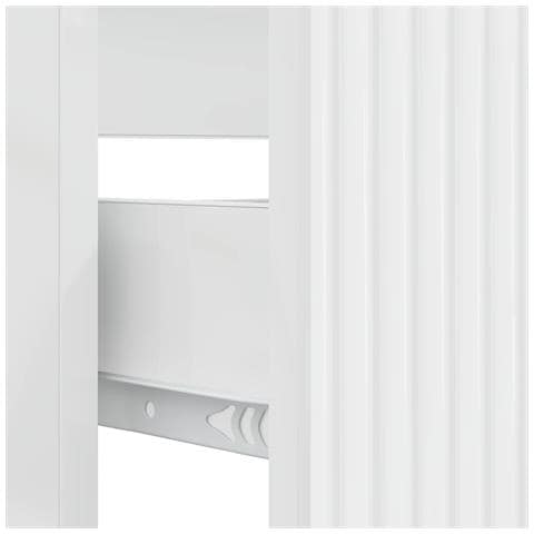 Armadio per Lavabo da Bagno HAARLEM Bianco Lucido - Foto 9