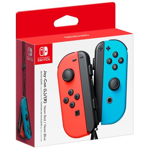 Joy-Con (L) / (R) Neon Red /Neon Blue Rosso, Ciano Bluetooth Gamepad Analogico /Digitale Switch - Foto 2