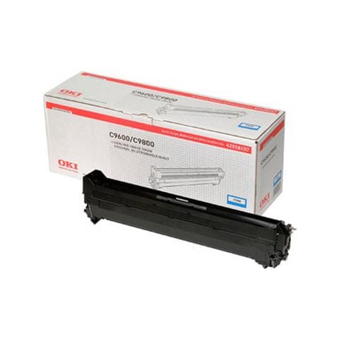 42918107 Tamburo di stampa Ciano per C9600 / C9800 / C9655N - Foto 2