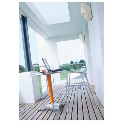 Coppia di Diffusori NS-AW592 a 2 Vie Potenza 150 Watt ideali per esterni Colore Bianco  - Foto 2