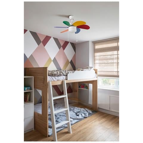 Faro Faro 33179 Multicolore Ventilatore Con Luce Palao Multicolore - Foto 18