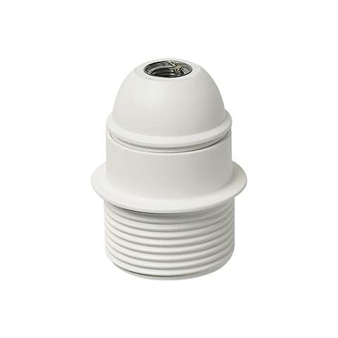 2104bi - Portalampada E27 M10x1 Cm / pfil. Bianco - Foto 1