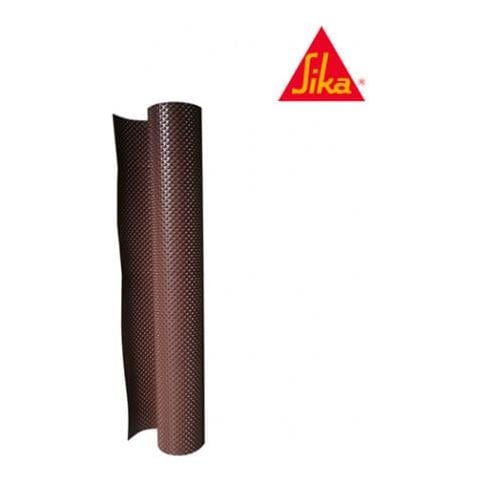 Foglio Di Protezione Per Pareti Interrate - Foundation Protection - Rotolo 30 X 1m - Marrone - Foto 2