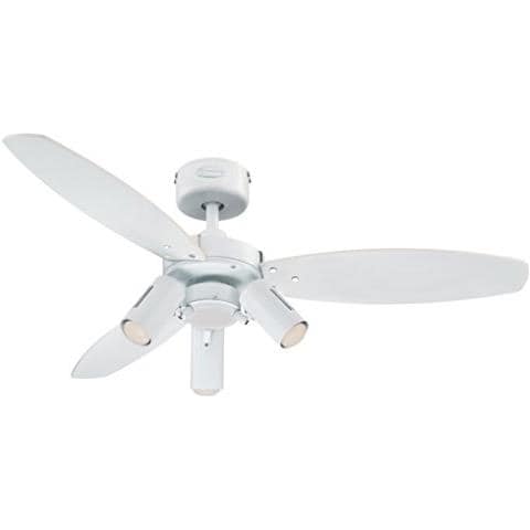 78703 Ventilatore Da Soffitto Bianco Da 105 Cm Jet Plus Per Interni, Kit Con Faretto - Foto 1