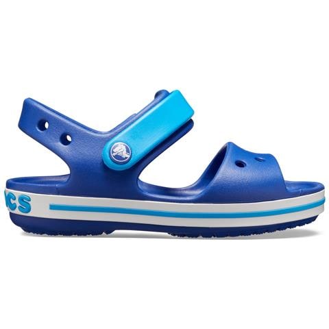 Crocs Crocband Sandal Kids, Sandali Con Cinturino Alla Caviglia Unisex - Bambini, Blu (cerulean Blue / ocean), 23/24 Eu - Foto 12