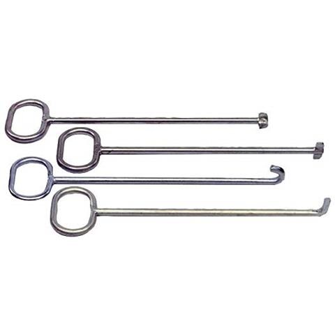 o 4014788504120 Tombino Cremagliera 800 Mm L-hook - Foto 1