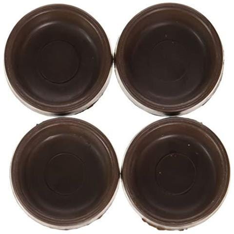 Bh01560 Antiscivolo In Gomma Castor Coppe Per Il Duro Pavimenti In Legno Esterno Dia. 54mm (25 8 Pollici) - Piccolo Marrone Confezione Da 4 - Foto 3