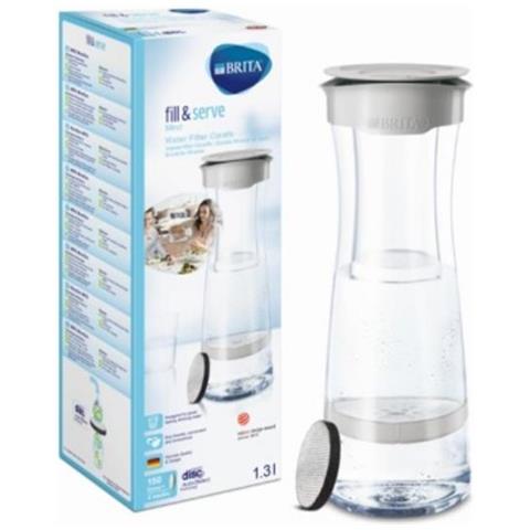 Fill & Serve 1031311 Bottiglia Filtro Da 1,3 Litri - Grigio Pastello - Foto 2