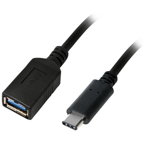 Cavo Adattatore Usb 3.1 Connettore "C" Maschio "A" Femmina Cm 15 - Foto 5