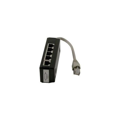 S215232, RJ45, RJ45, Nero, Grigio, Maschio / femmina - Foto 1