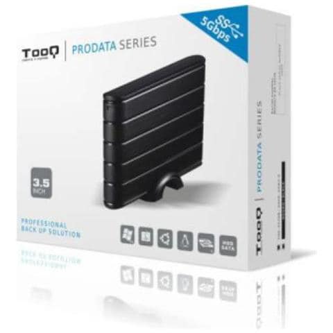 TQE-3530B, 3.0 (3.1 Gen 1) , HDD, SATA, Seriale ATA II, Serial ATA III, Nero, Status, Alluminio - Foto 2