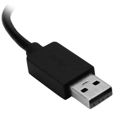 Hub USB a 4 Porte - USB-A a 3x USB-A e 1x USB-C - Hub da Viaggio Portatile - Foto 2