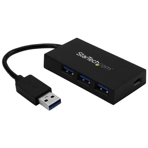 Hub USB a 4 Porte - USB-A a 3x USB-A e 1x USB-C - Hub da Viaggio Portatile - Foto 1
