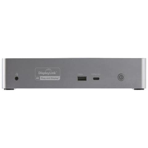 StarTech.com Docking Station USB C - Quad Monitor DisplayPort/HDMI 4K 60Hz - Dock USB-C Multi HDMI/DP, Power Delivery 100W - Hub USB con 1 Porta USB Type-C e 3 Porte USB-A, Ethernet, Audio - Foto 2