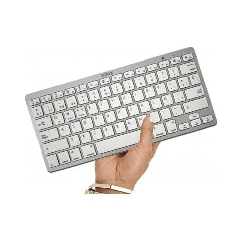 Keyboard Bluetooth Nxkb01s Silver - Foto 2