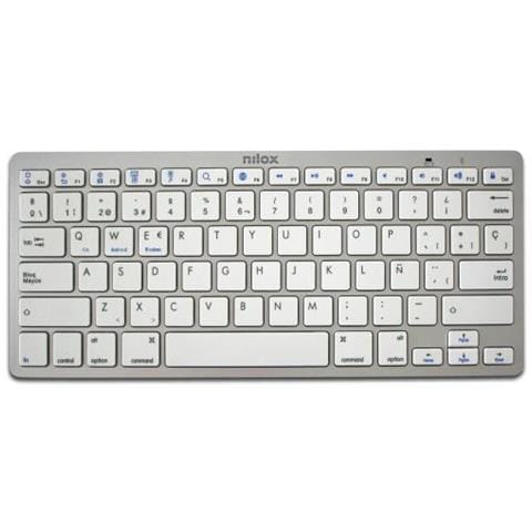 Keyboard Bluetooth Nxkb01s Silver - Foto 4