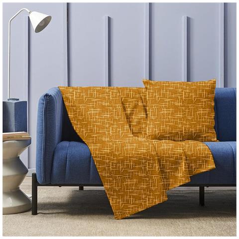 Gran Foulard Telo Arredo Amalfi Made In Italy 250x280 Cm (giallo) - Foto 1