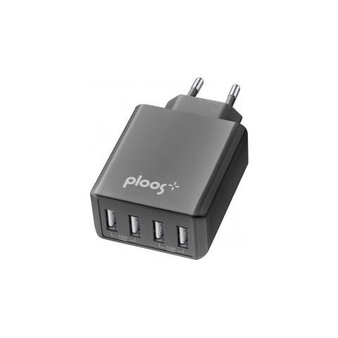 Adattatore Multiporta 4 USB--A 30w Nero - Foto 1
