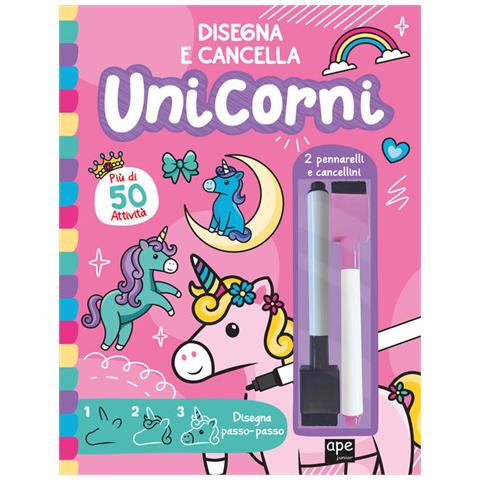 Unicorni. Disegna E Cancella. Ediz. Illustrata - Foto 2
