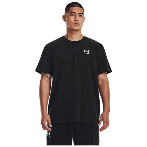 Ua Logo Emb Heavyweight Ss 1373997-001, Uomini, Nero, Xxl - Foto 1