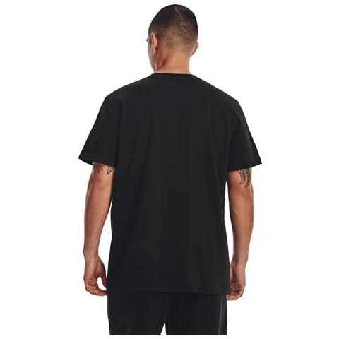 Ua Logo Emb Heavyweight Ss 1373997-001, Uomini, Nero, Xxl - Foto 4