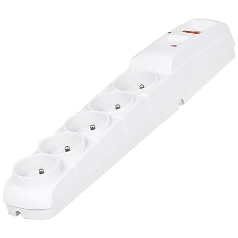 Multipresa 5 Prese Con Interruttore F5 (3 M) - Foto 1