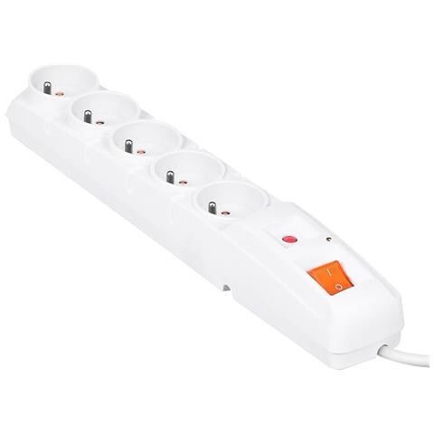 Multipresa 5 Prese Con Interruttore F5 (3 M) - Foto 3