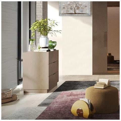 Comò Mustella 3 Cassetti Colore Bronzo - Foto 1