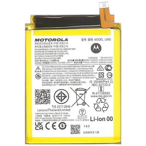 Ricambio Batteria Litio Integrata Originale Lk50 Bulk Per Moto G60s Xt2133-1 Xt2133-2 - Foto 1