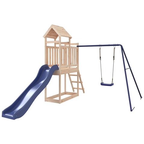 Set Da Gioco Da Esterno In Legno Massello Di Pino - Foto 1