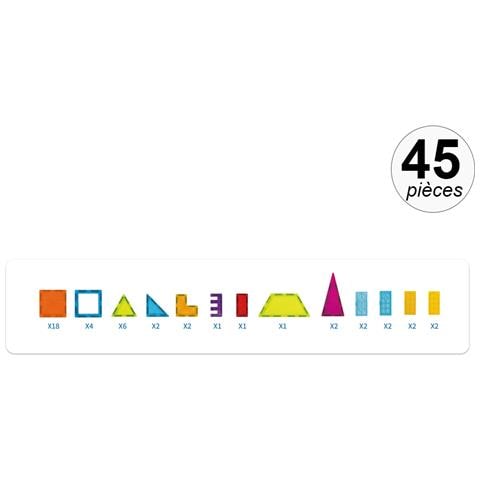 Set Di Gioco Magnetico Da 45 Pezzi - Modello Imagine S, Multicolore - Foto 2