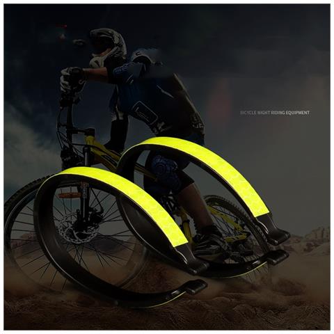 Cerchio Di Carte Per Pantaloni Riflettenti Per Bicicletta - Foto 2