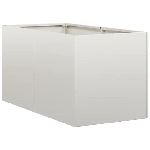 Fioriera 40x80x40 Cm In Acciaio Inox - Foto 2