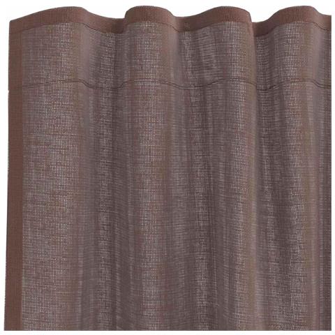 Tende In Voile Con Tasche Per Aste 2 Pz Marrone - Foto 9
