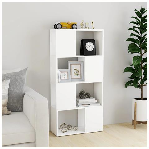 Lusso Casadino -  Libreria/divisorio Bianco 60x24x124,5 Cm In Truciolato - Foto 2