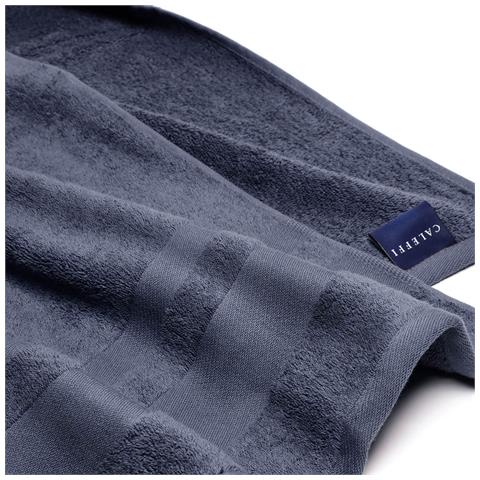 Telo Bagno Spugnissima Soft In Cotone Colore Blu Misura Standard - Foto 2