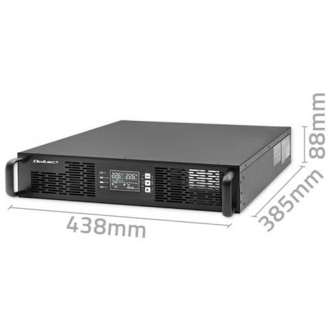 52285 gruppo di continuità (UPS) Doppia conversione (online) 1 kVA 1000 W 2 presa (e) AC - Foto 11