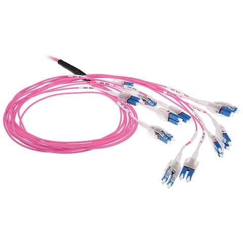 DC5500 cavo InfiniBand e in fibra ottica 3 m LC Viola - Foto 1
