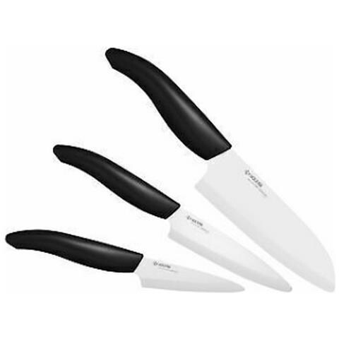 Set Di 3 Coltelli In Ceramica Nera - Fk-3pc-bk - Foto 1