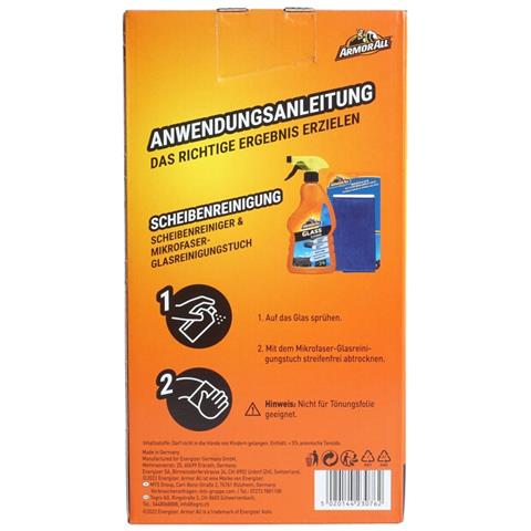 Detergente Per Vetri + Panno In Microfibra Per La Pulizia Dei Vetri - Foto 2