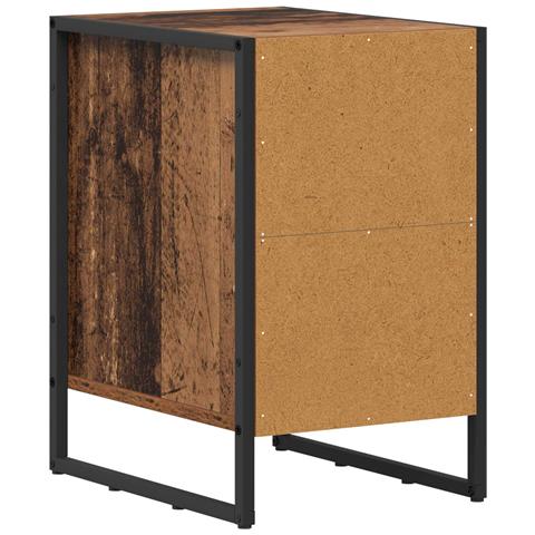 Comodino 2 pcs Legno vecchio 39,5 x 30 x 50 cm - Foto 9