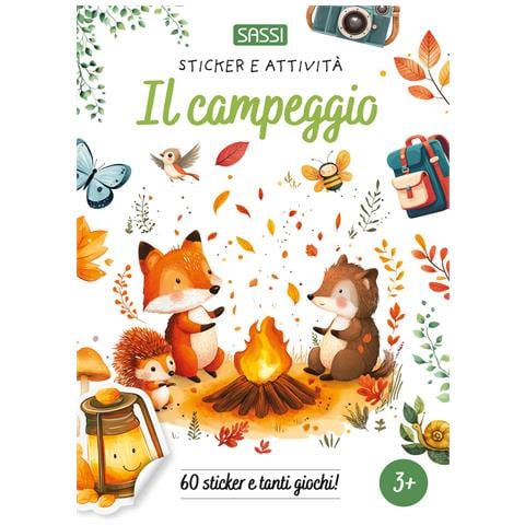 Maria Sara Mabilia - Il campeggio. Sticker e attività. Ediz. a colori - Foto 1