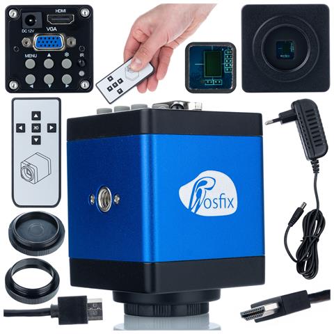 Camera Microscopica Draco Blue Pro Kmdbp-hdmi-vga - Alta Fedeltà Cromatica | 2mp, Fullhd, Hdmi /vga | Uso Professionale E Didattico - Foto 1