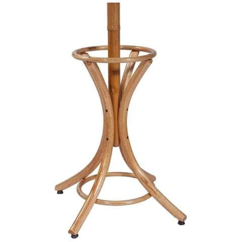Appendiabiti Da Terra In Legno Naturale Chiaro 53x39x187hcm - Foto 3