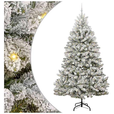 Albero di Natale artificiale con 300 LED Verde e Bianco 300 cm - Foto 1