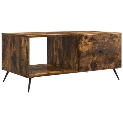 Tavolino da salotto Rovere Fumo 90 x 50 x 40 cm - Foto 1